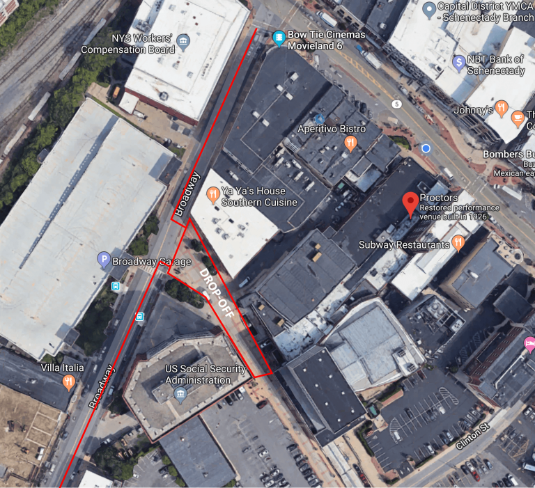 Directions Parking Proctors